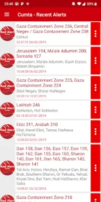 Red Alert - Cumta android App screenshot 5